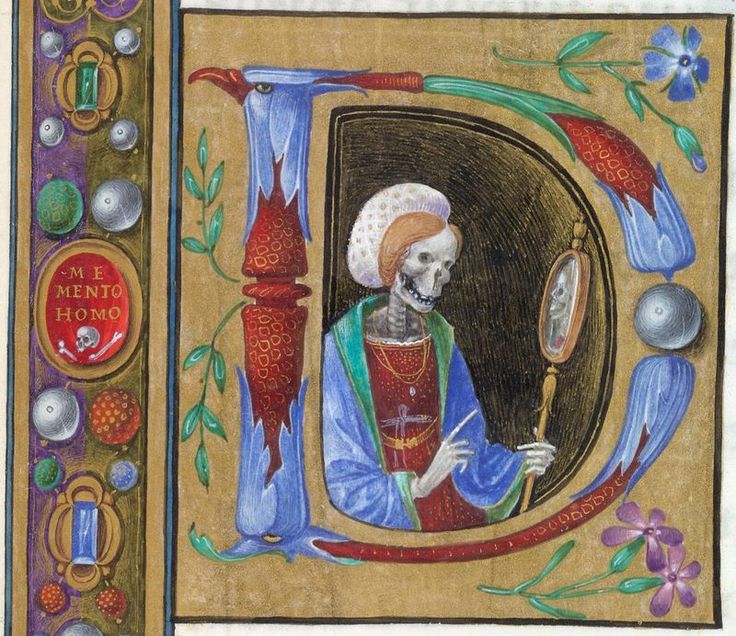book of hours death 1480