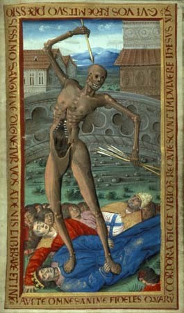 book of hours death 1495-1500